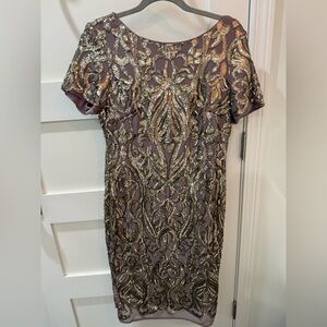 Elegant Sequin Embellished Dress